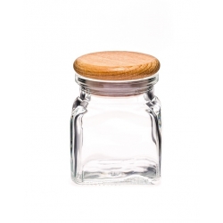 Słoiczek 120 ml z drewnianym korkiem